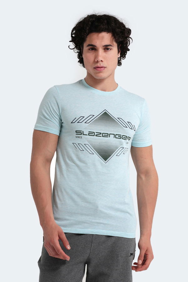 Slazenger MARQUES Erkek Yeşil Tişört