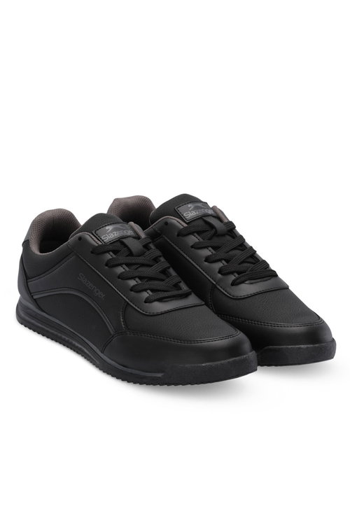 Slazenger MELBURN I Erkek Siyah / Siyah Günlük Spor Ayakkabısı