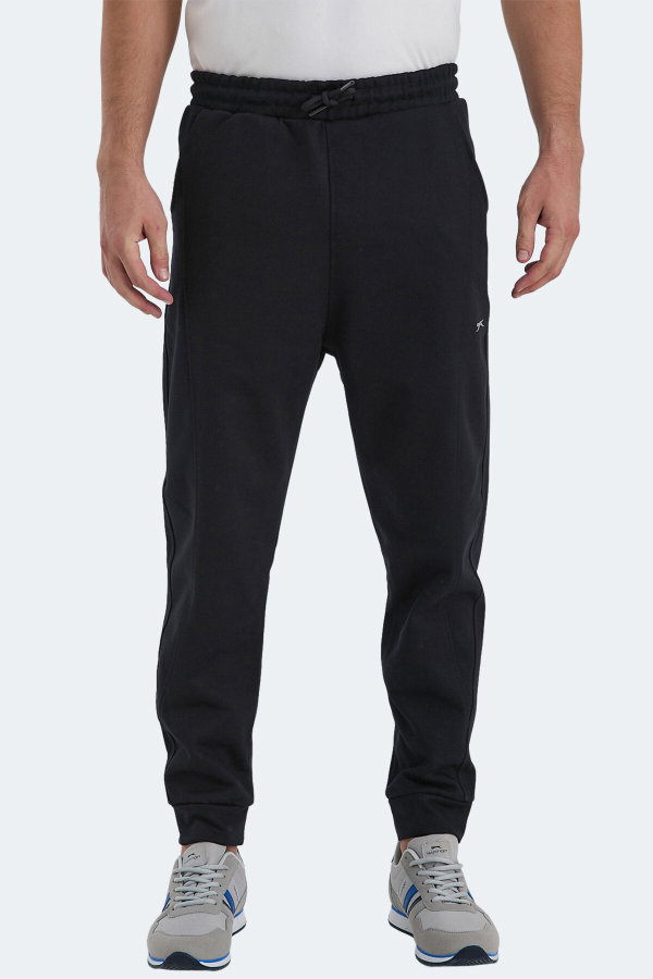 Slazenger NACIO Erkek Cepli Siyah Eşofman Altı