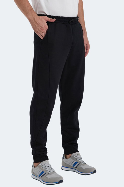 Slazenger NACIO Erkek Cepli Siyah Eşofman Altı