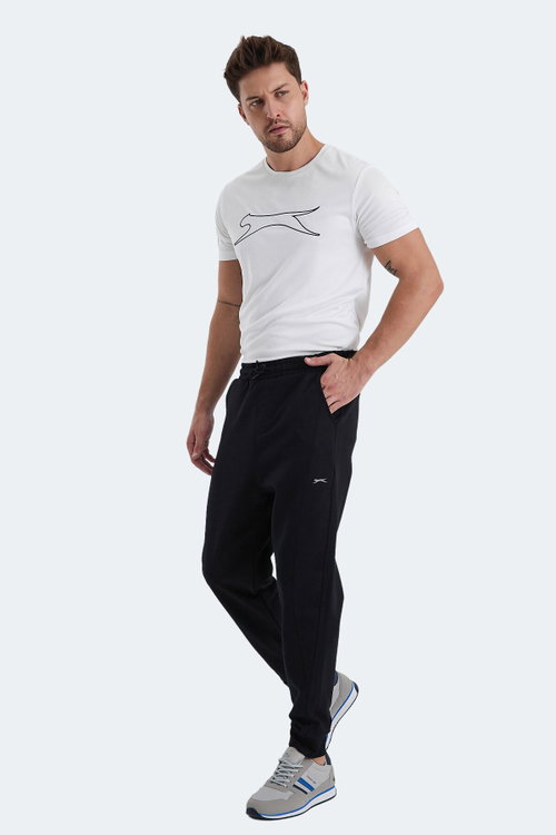 Slazenger NACIO Erkek Cepli Siyah Eşofman Altı