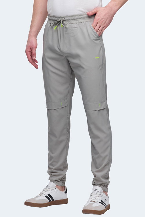 Slazenger NADJA Erkek Cepli slim fit Gri Eşofman Altı