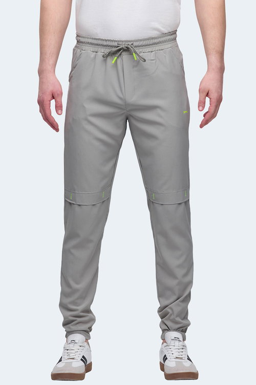 Slazenger NADJA Erkek Cepli slim fit Gri Eşofman Altı