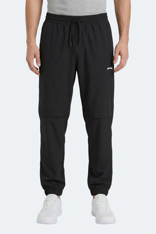 Slazenger NADJA Erkek Cepli Slim Fit Siyah Eşofman Altı