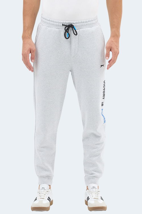 Slazenger NAHAL I Erkek Cepli Gri Eşofman Altı