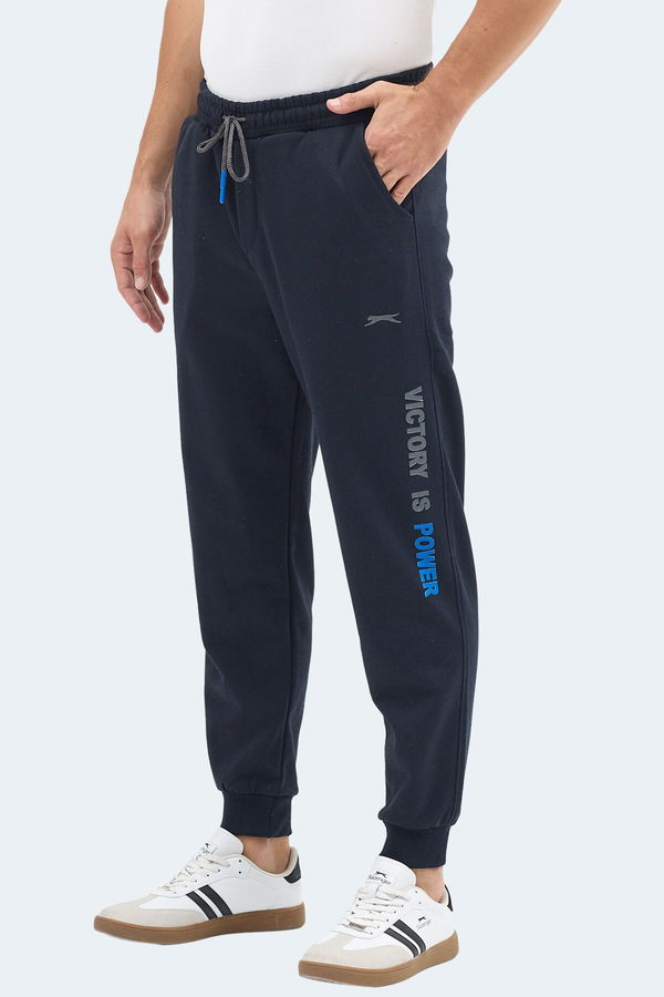 Slazenger NAHAL I Erkek Cepli Lacivert Eşofman Altı