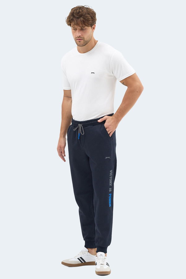 Slazenger NAHAL I Erkek Cepli Lacivert Eşofman Altı