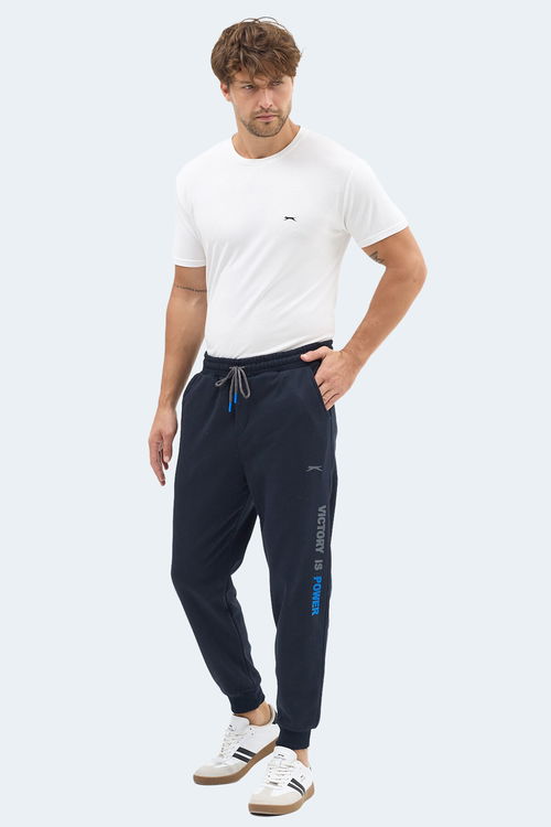 Slazenger NAHAL I Erkek Cepli Lacivert Eşofman Altı