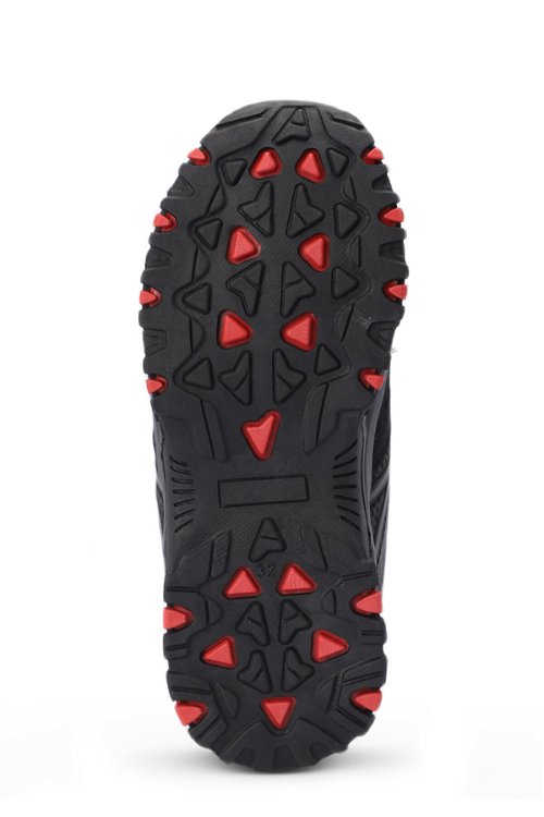 Slazenger NALA Sneaker Erkek Çocuk Ayakkabı Siyah / Kırmızı