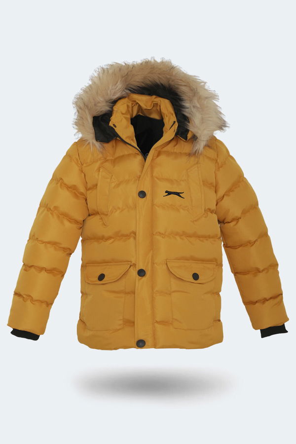 NAPOLI Unisex Çocuk Mont & Kaban Hardal