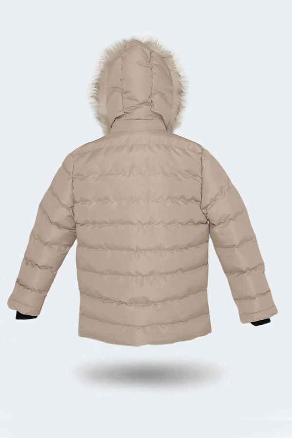 NAPOLI Unisex Çocuk Mont & Kaban Taş Gri