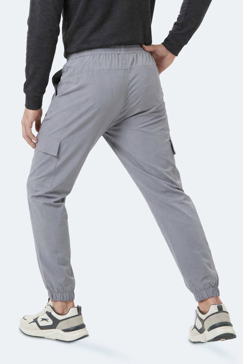 Slazenger NAPOLLA IN Erkek Cepli Gri Eşofman Altı