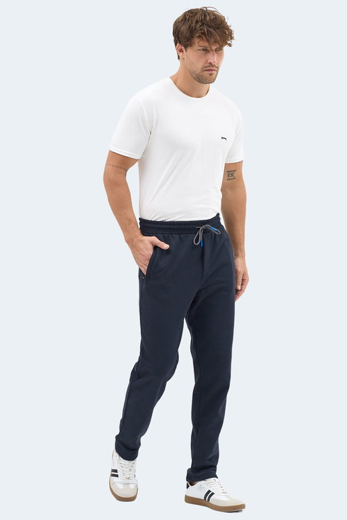 Slazenger NAUM I Erkek Cepli Lacivert Eşofman Altı