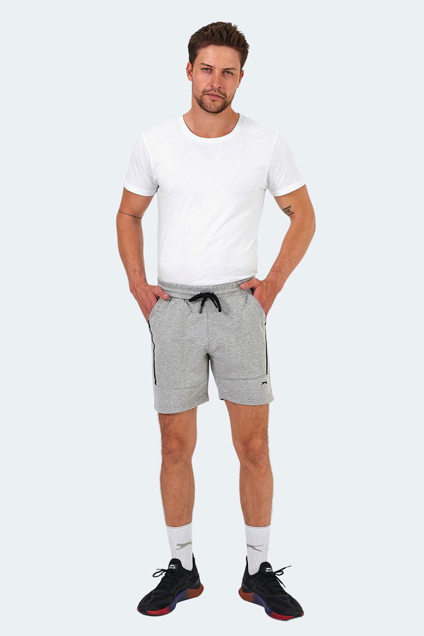 Slazenger NAZAIRE IN Erkek Şort Gri