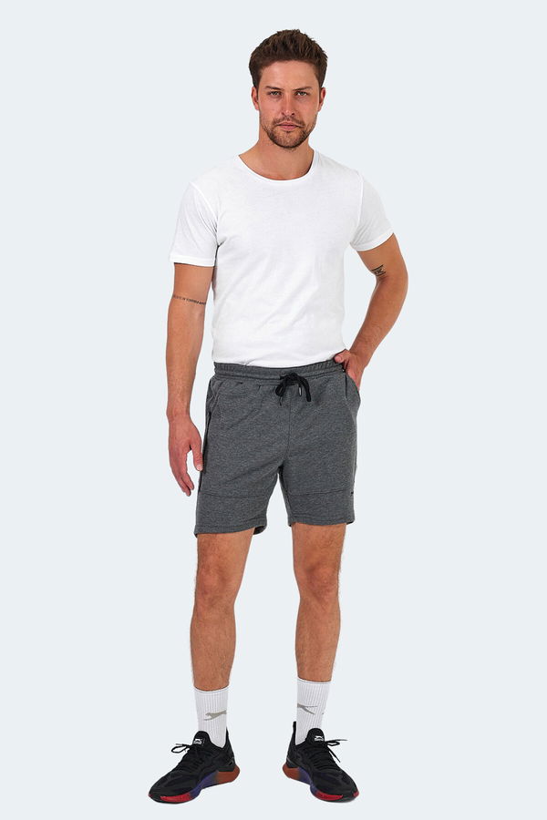 Slazenger NAZAIRE IN Erkek Şort Koyu Gri