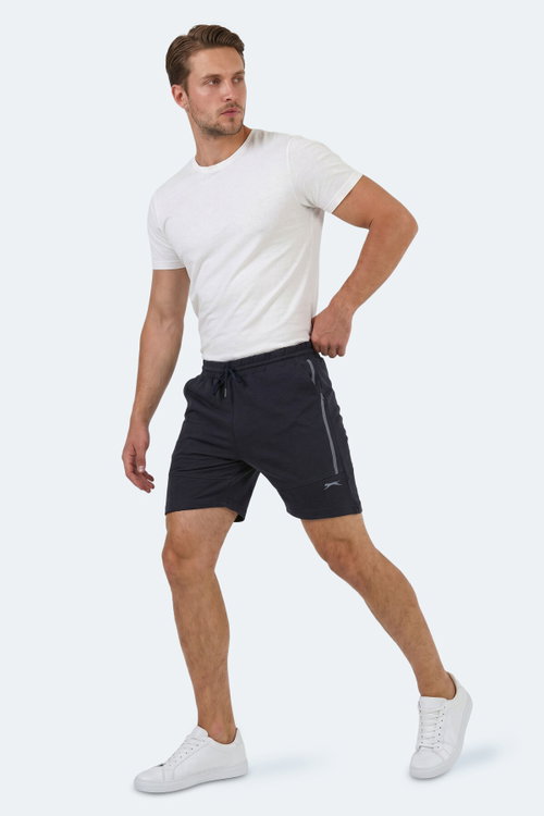 Slazenger NAZAIRE IN Erkek Cepli Fıtness Lacivert Şort