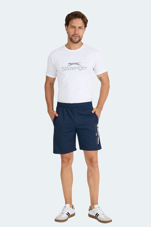 Slazenger NEBO I Erkek Cepli Lacivert Şort