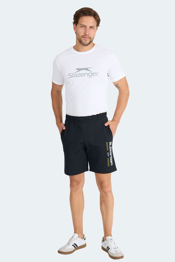 Slazenger NEBO I Erkek Cepli Siyah Şort