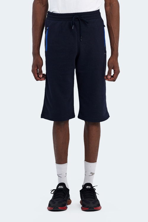 Slazenger NEER Erkek Cepli Kapri Lacivert Şort