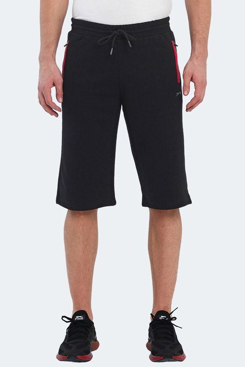 Slazenger NEER Erkek Cepli Kapri Siyah Şort