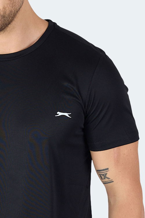 Slazenger NEKANE IN Erkek Tişört Siyah