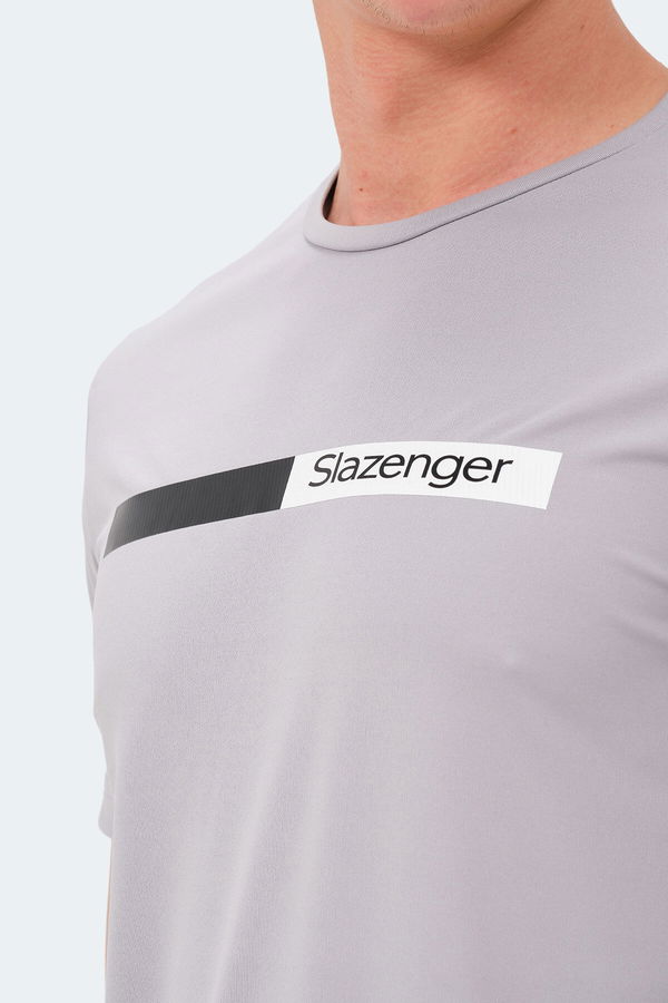 Slazenger NELS IN Erkek Tişört Gri