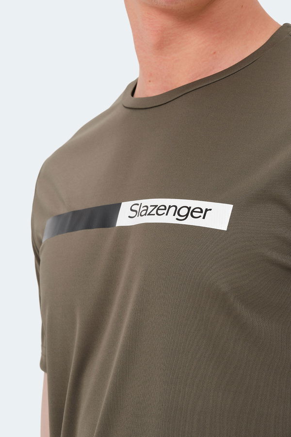 Slazenger NELS IN Erkek Tişört Haki