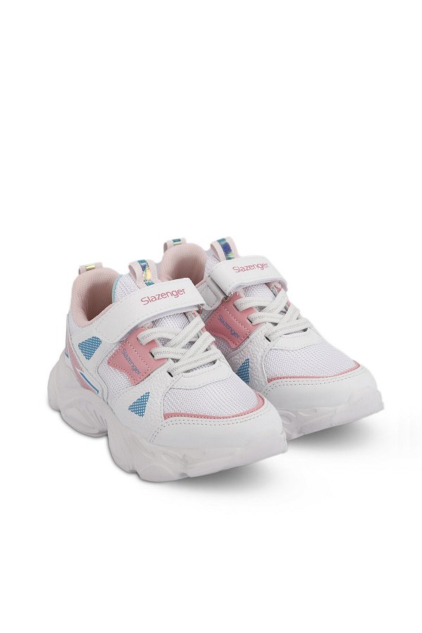 NELSON Kız Çocuk Sneaker Ayakkabı Beyaz / Pembe