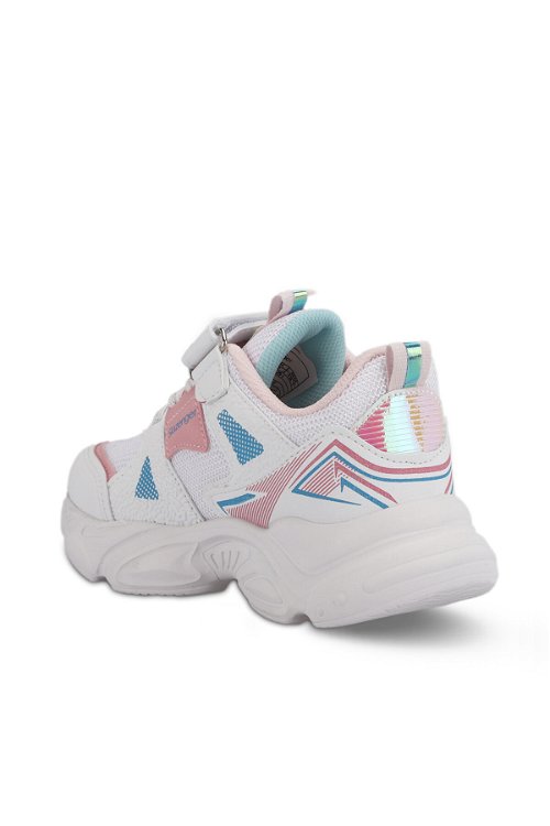 NELSON Kız Çocuk Sneaker Ayakkabı Beyaz / Pembe