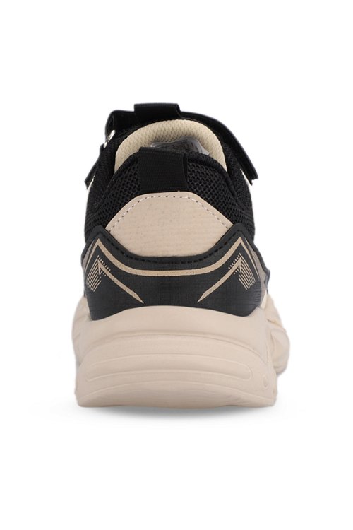NELSON Unisex Çocuk Sneaker Ayakkabı Siyah / Bej
