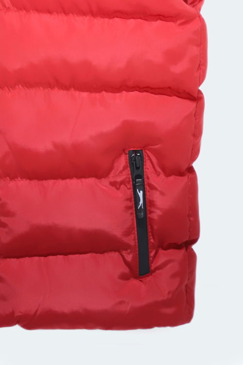 Slazenger NEPTUNE IN Unisex Çocuk Şişme Kırmızı Yelek