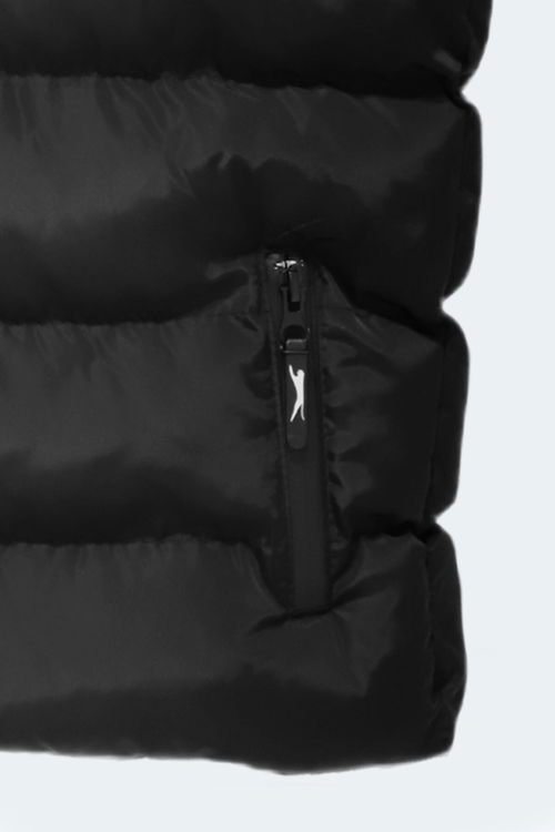 Slazenger NEPTUNE IN Unisex Çocuk Şişme Siyah Yelek