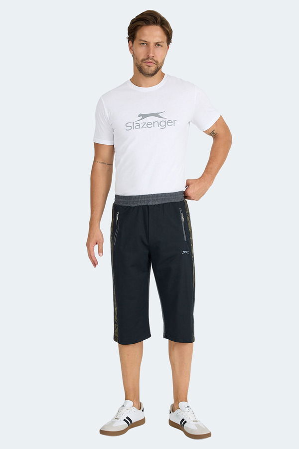 Slazenger NERO I Erkek Cepli Fıtness Siyah Şort