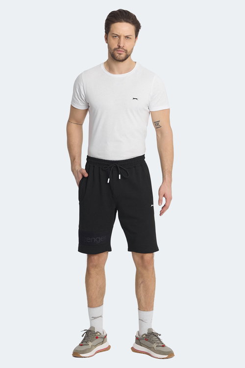 Slazenger NUKA Erkek Cepli Kapri Siyah Şort