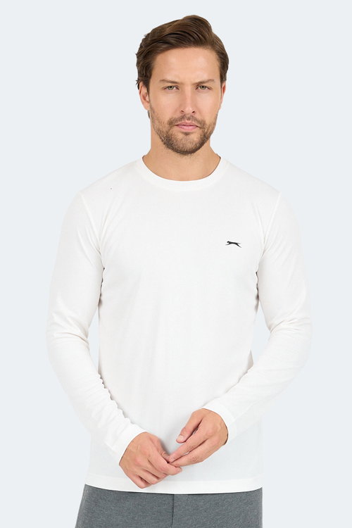 Slazenger ODIN I Erkek Beyaz Tişört