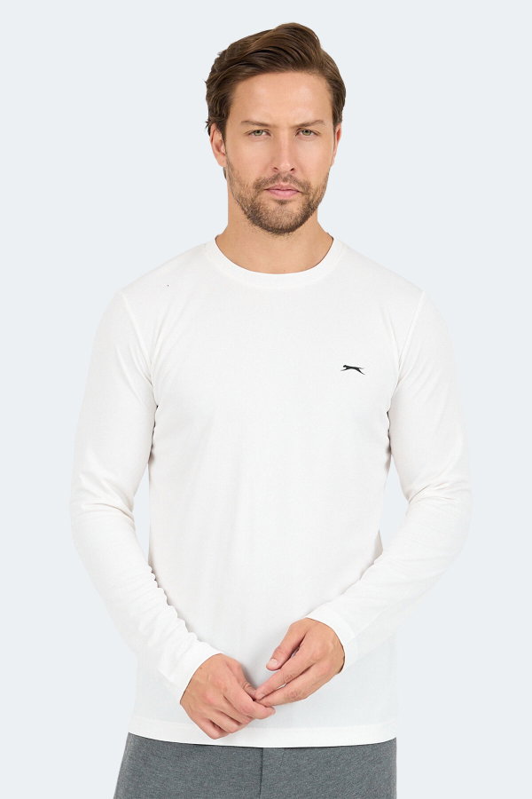 Slazenger ODIN I Erkek Beyaz Tişört