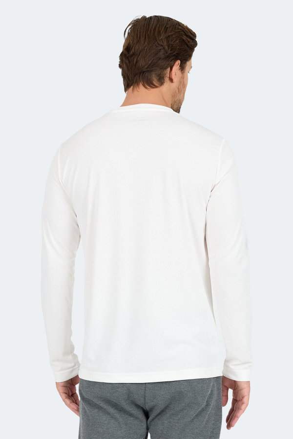 Slazenger ODIN I Erkek Beyaz Tişört