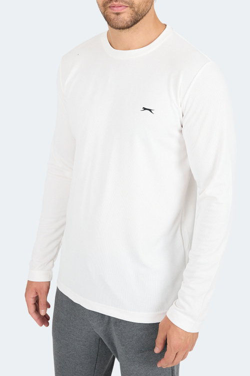 Slazenger ODIN I Erkek Beyaz Tişört