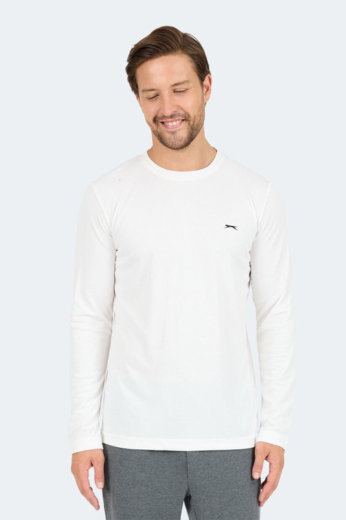 Slazenger ODIN I Erkek Beyaz Tişört