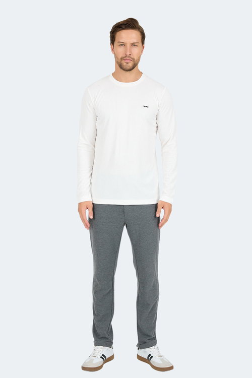 Slazenger ODIN I Erkek Beyaz Tişört