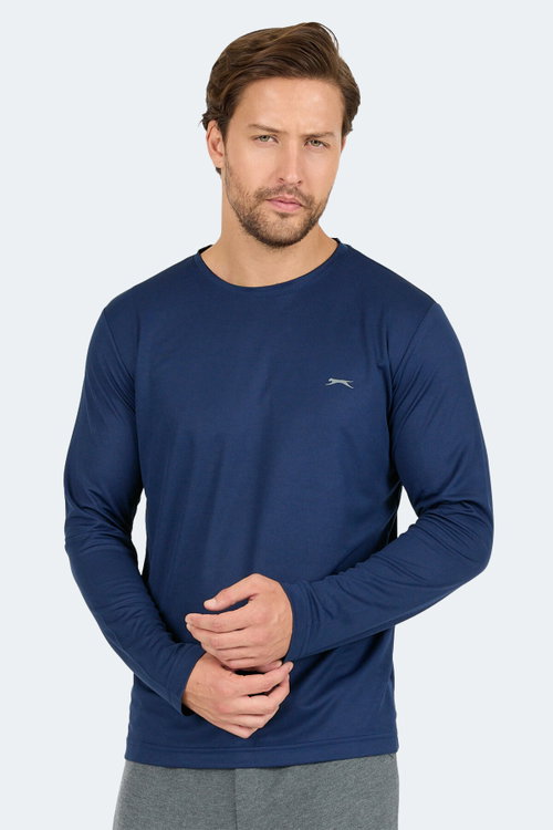 Slazenger ODIN I Erkek Lacivert Tişört