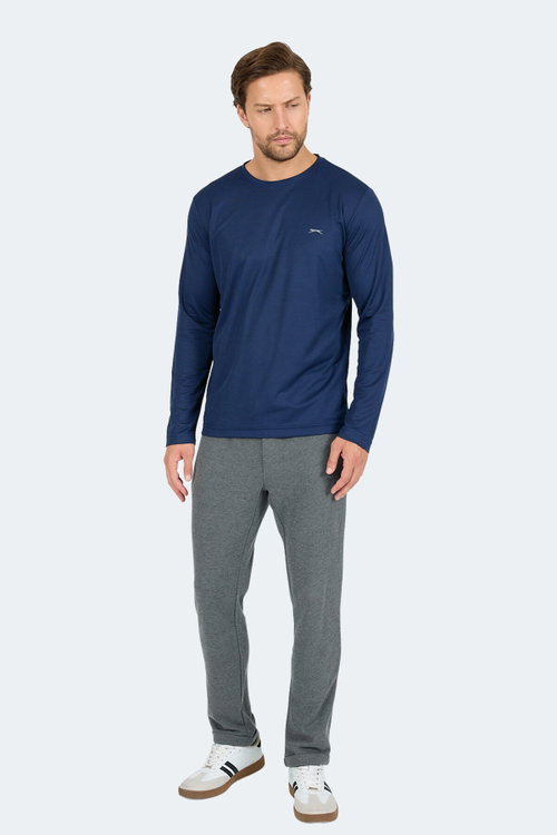 Slazenger ODIN I Erkek Lacivert Tişört