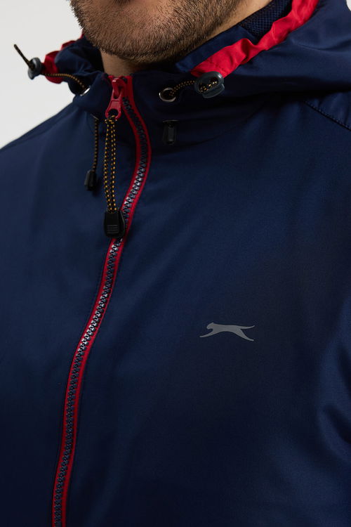 Slazenger OFANS Erkek Lacivert Yağmurluk