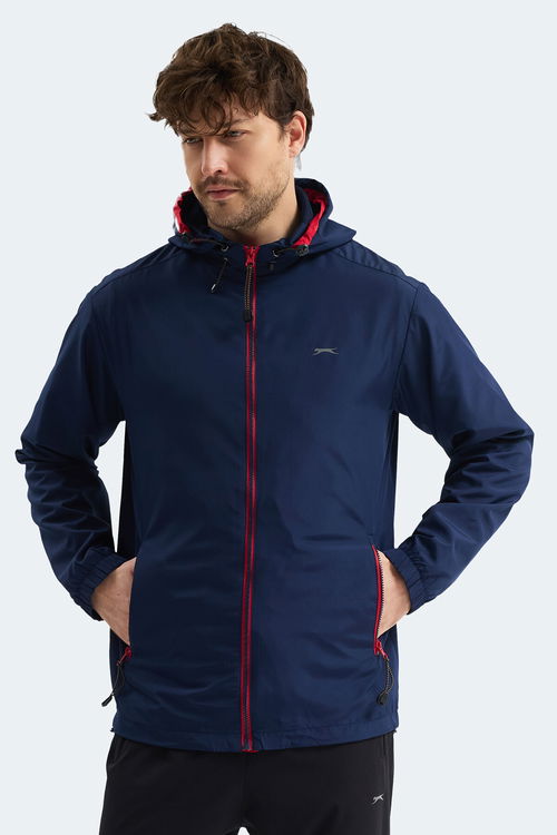 Slazenger OFANS Erkek Lacivert Yağmurluk
