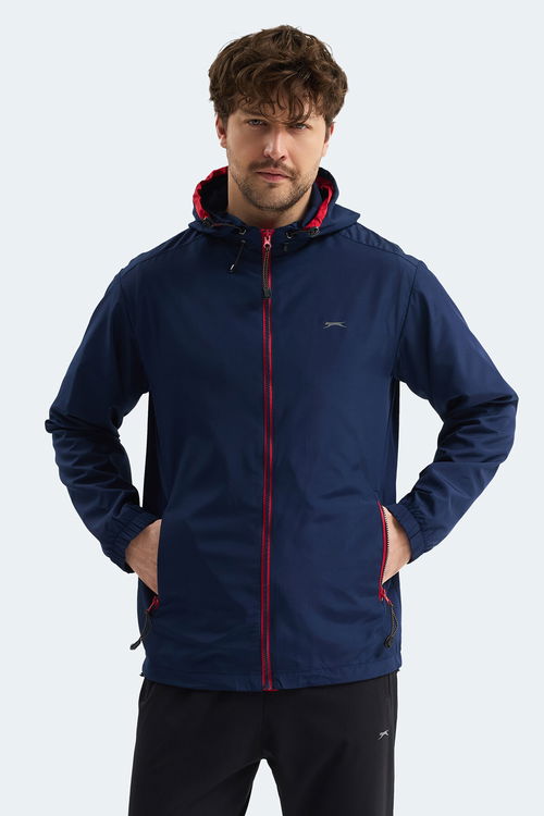 Slazenger OFANS Erkek Lacivert Yağmurluk