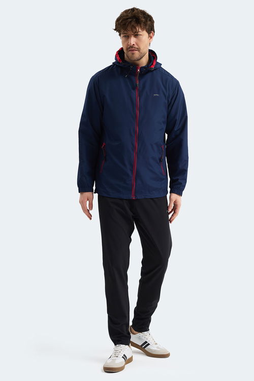 Slazenger OFANS Erkek Lacivert Yağmurluk