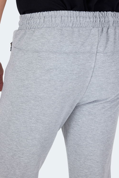 Slazenger OGNEN I Erkek Fermuar Cepli Gri Eşofman Altı