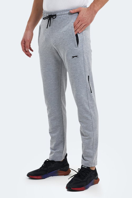 Slazenger OLIVA IN Erkek Cepli Gri Eşofman Altı