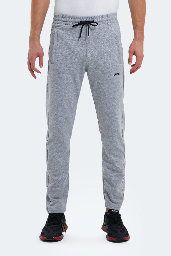 Slazenger OLIVA IN Erkek Cepli Gri Eşofman Altı