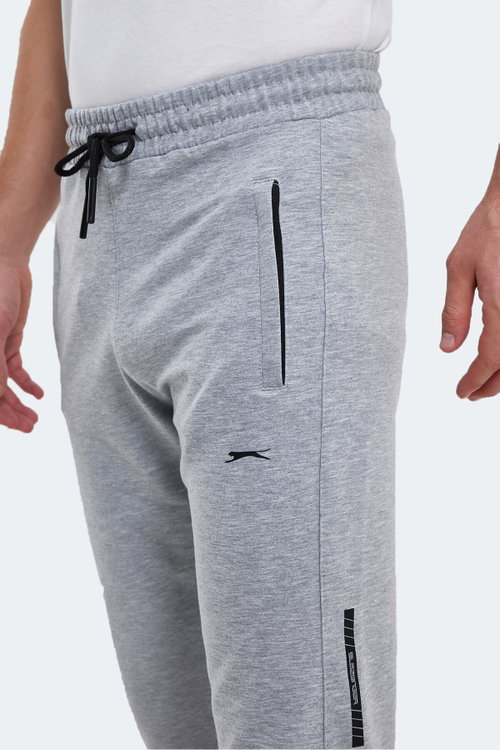 Slazenger OLIVA IN Erkek Cepli Gri Eşofman Altı